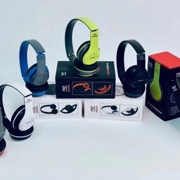 Wireless Bluetooth Headphones with Noise Cancellation & Handsfree Mic