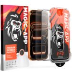 X‑Gorilla 2 Pack Tempered Glass + Privacy Screen Protector for iPhone 17 / 16 / 15 / 14 Series - Image 2