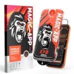 X‑Gorilla 2-Pack Screen Protector + Dust Free Installation (Privacy/HD Tempered Glass) – Compatible with iPhone 17 / 16 / 15 / 14 Series - Image 6