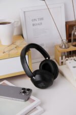 SY‑T4 Wireless Bluetooth Headset – Noise‑Cancelling Foldable Headphones with Mic, Rotatable Design, Music & Gaming Mode - Support TF Card - Image 4