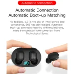 Wireless Bluetooth Earbuds with Mic, Noise Cancellation & LED Battery Display - Image 9