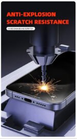 X‑Gorilla 2-Pack Screen Protector + Dust Free Installation (Privacy/HD Tempered Glass) – Compatible with iPhone 17 / 16 / 15 / 14 Series - Image 44