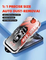 X‑Gorilla 2-Pack Screen Protector + Dust Free Installation (Privacy/HD Tempered Glass) – Compatible with iPhone 17 / 16 / 15 / 14 Series - Image 12