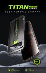 Titan Series 2-Pack Screen Protector + Dust Free Installation (Privacy/HD Tempered Glass) – Compatible with iPhone 17 / 16 / 15 / 14 Series - Image 30