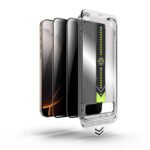 Titan Series 2-Pack Screen Protector + Dust Free Installation (Privacy/HD Tempered Glass) – Compatible with iPhone 17 / 16 / 15 / 14 Series - Image 18