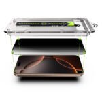 Titan Series 2-Pack Screen Protector + Dust Free Installation (Privacy/HD Tempered Glass) – Compatible with iPhone 17 / 16 / 15 / 14 Series - Image 24
