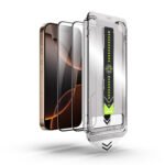 Titan Series 2-Pack Screen Protector + Dust Free Installation (Privacy/HD Tempered Glass) – Compatible with iPhone 17 / 16 / 15 / 14 Series - Image 14