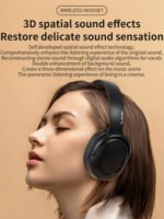 TL-29 Pro Premium Wireless Bluetooth Headphones | HiFi Sound  | Noise Reduction | Long Battery | HD Sound Quality | Rechargeable | Multi-Color - Image 5